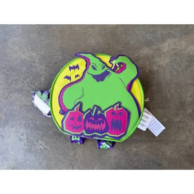 New Leather Disney California Adventure Oogie Boogie Bash Loungefly Backpack - Photo 1/4