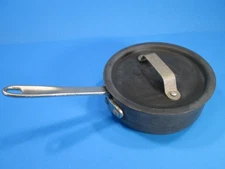 Vintage CALPHALON Commercial Aluminum Cookware 1 qt Saucepan w/ Lid 5001 *NICE*