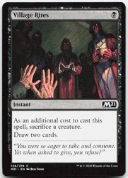 Village Rites 126/274 Core Set 2021 MTG