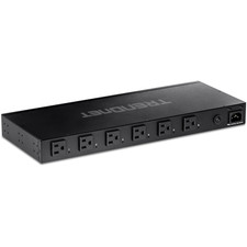 6-Outlet Managed PDU with Surge Protection Gigabit Port, UL Certified