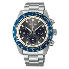 Seiko SSC939 Speedtimer Solar Chronograph Men's Watch Gray Dial 100M