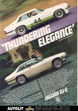 #4 - #44 Bob Tullius Jaguar XK-E & XJ-S Group 44 1/25 Waterslide Decals