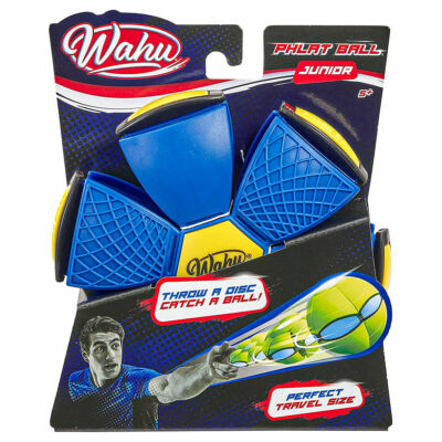 Wahu Phlat Ball Junior Throw a disc catch a Ball Toy Brand New Blue  UK