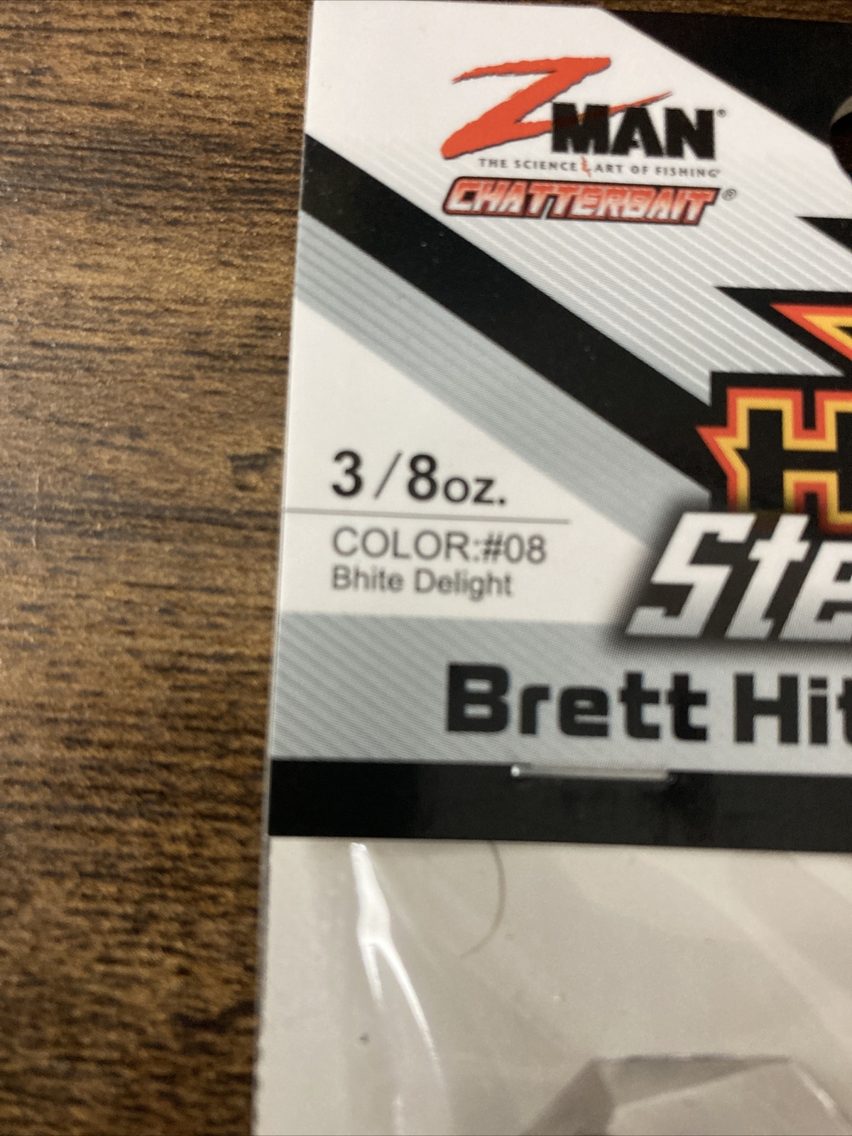 Z-MAN CHATTERBAIT JACK HAMMER SB 3/8OZ CBSB38-08 BHITE DELIGHT BN2305 - Image 3