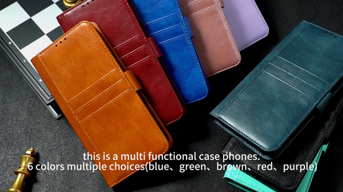 For iPhone 15 14 Plus 13 12 11 Pro Max Leather Magnetic Wallet 6Cards Case Cover - Video 1 of 1