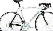 BICI STRADA OLMO MADE IN ITALY RIGEL ALLUMINIO CROMOLLY CAMPAGNOLO 2X9V