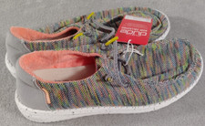 Hey Dude Women's Wendy Sox Slip on Casual Shoe-Peacock Pink-Size 6