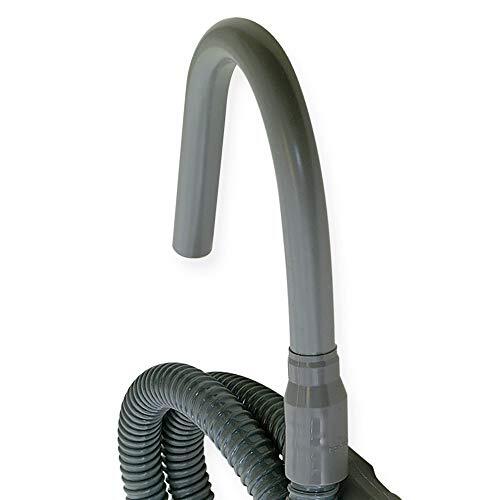 60357 Ssdstyle Plastic Washing Machine Discharge Hose 8 Ft Length Gray