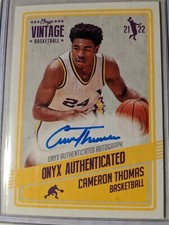 2021-22 Onyx Vintage Basketball Cards Checklist 30