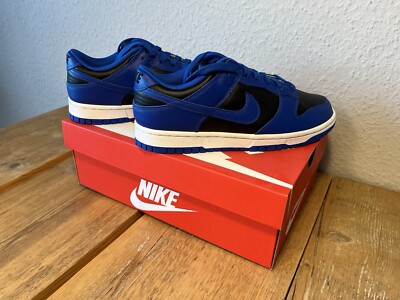 Nike Dunk Low Retro  Black/Hyper Cobalt-White  | Größe EU 41 / US 8 | Neu