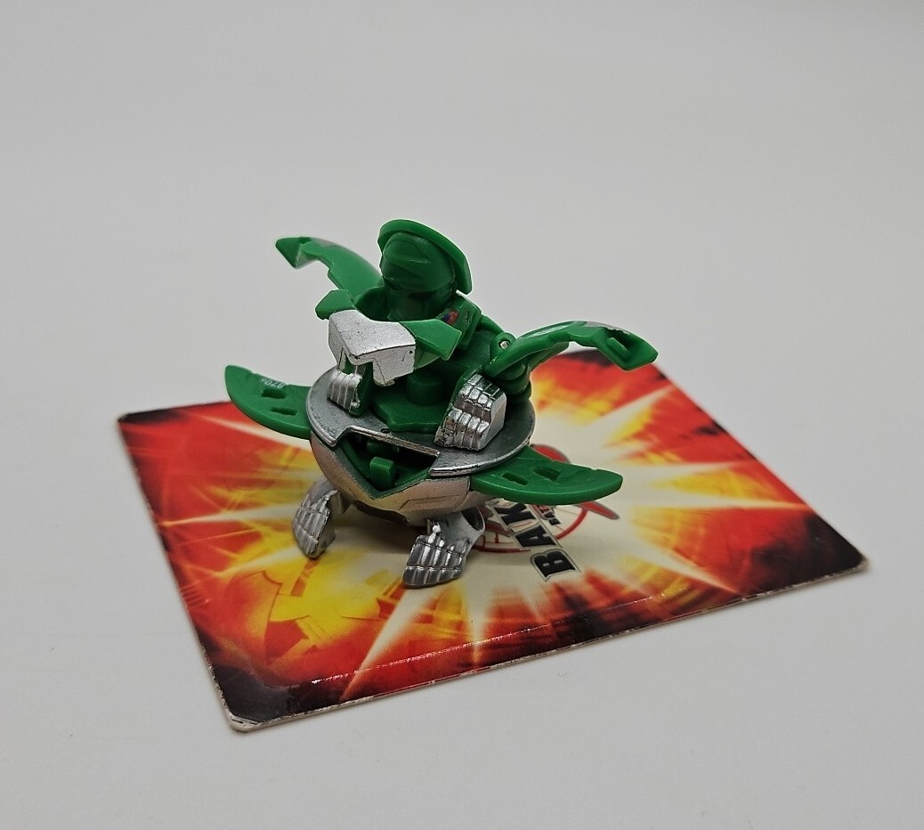 BAKUGAN Spin Flash Ingram 870g Green Ventus MECHTANIUM SURGE BakuBlitz