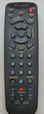 Dish Network 123470977-AG Remote Control Gray Factory Original