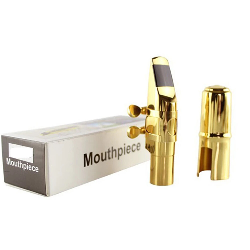 Tenor Saxophone Metal Mouthpiece Size 56789 With Ligature Cap Aisiweier Mouth