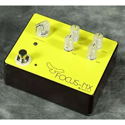 Limetone Audio FOCUS-NX Yellow Compressor Guitar Effect Pedal