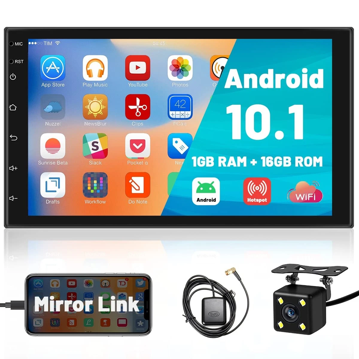 7 inch touch 2024 screen car stereo