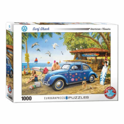 Eurographics Puzzle VW Käfer SurfShack, Beetle, 1000 Teile, 68x48 cm, 6000-5683