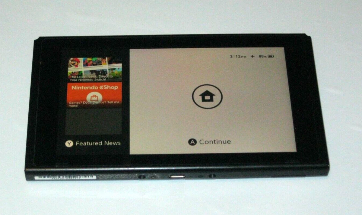 Nintendo switch tablet only on sale used