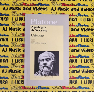 Buch Buch APOLOGIE DES SOKRATES Kriton PLATON 2006 GARZANTI 853 (B81)