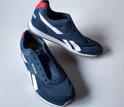 REEBOK ROYAL FLAG MENS UNISEX ORTHOLITE BLUE TRAINERS UK SIZE