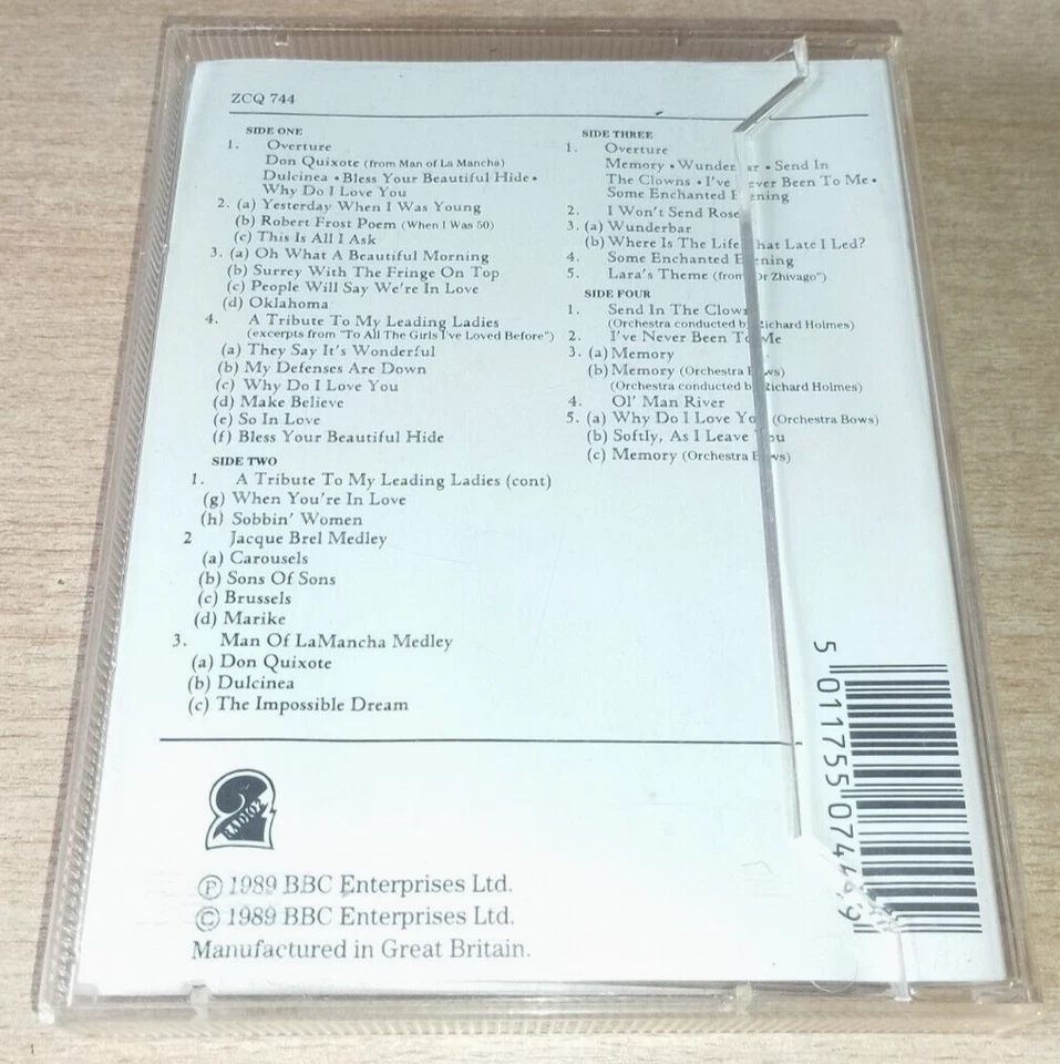 Howard Keel - Live in Concert - Theatre Royal Norwich UK - 2 x Cassette Tape Set Foto 2 de 4