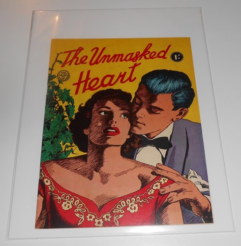 THE UNMASKED HEART no.1 Horwitz Romance 1957 NURSE HELEN GRANT super-rare AUS ED - Picture 9 of 9