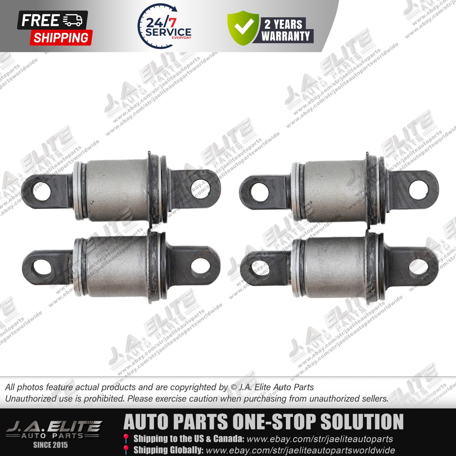 4pcs Front or Rear Upper Control Arm Bushing for Ferrari 430 599 360 612, 209167