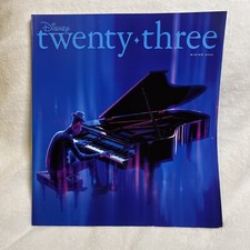 Disney D23 Twenty Three Magazine Winter 2020 Soul, With Stickers