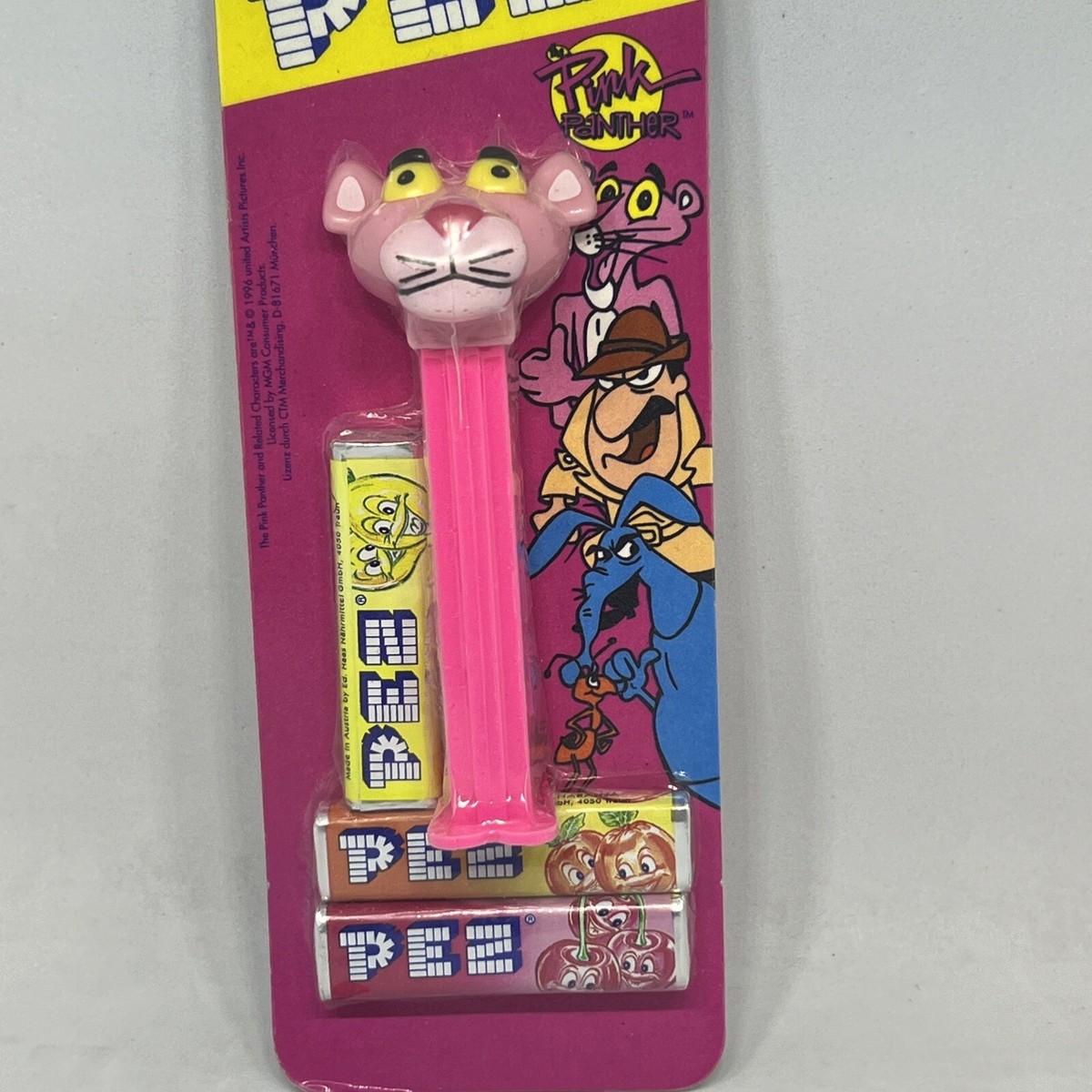Pink Panther PEZ Dispenser MOC Unpunched Rare | eBay