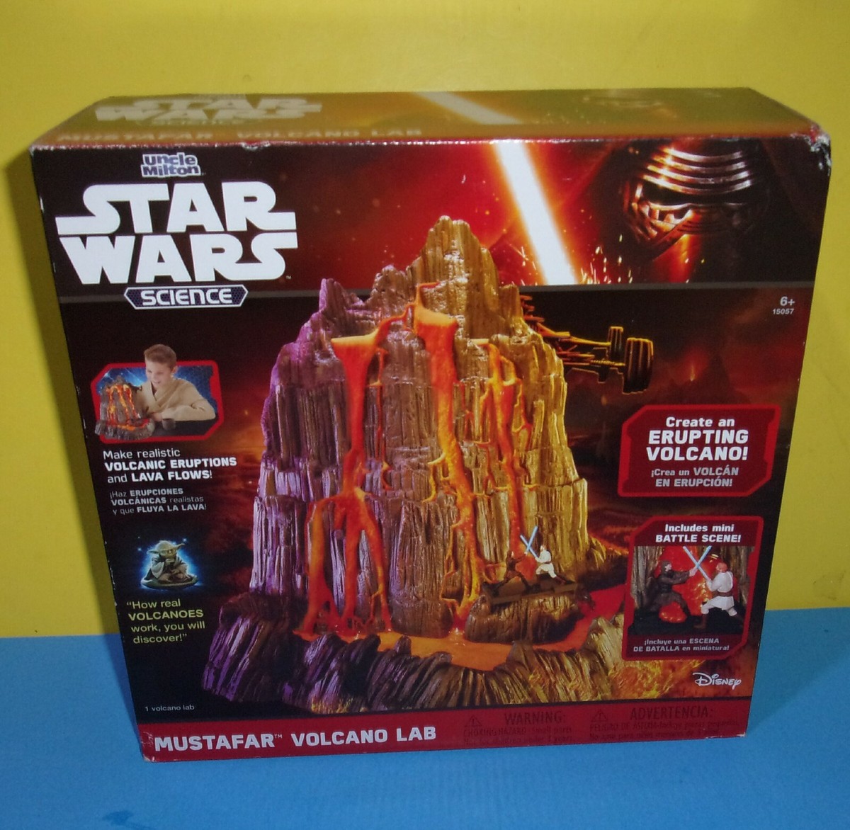 Star Wars Science Uncle Milton Mustafar Volcano Lab New sealed
