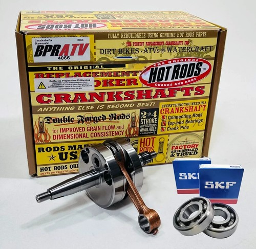 00-05 Kawasaki KX 65 OEM Stock Heavy Duty Crank Crankshaft Hot Rods SKF Bearings - Picture 16 of 24