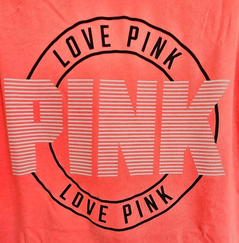 VS Pink tank top with upper back cut out, salmon pink, XS, previously loved/worn - Picture 5 of 5