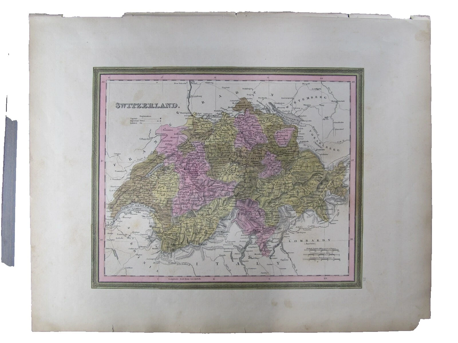 Antique Original Reproduction Antique Maps, Atlases & Globes 1800-1899 Date Range