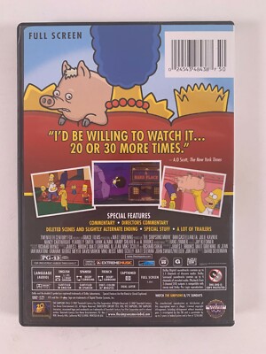 The Simpson's Movie on DVD rated PG-13 DVD-18 24543484387| eBay