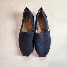 Toms Alpargata Classic Navy Canvas Women's Size US 6 New