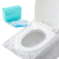 Toilet Seat Covers Disposable 60 Pack for Travel Toilet Seat Cover Friendly Pack
