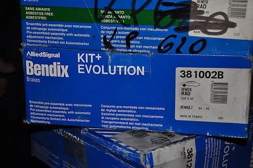 Kits de freinage complets marchés indépendants des pièces de rechange (IAM) Bendix pour auto