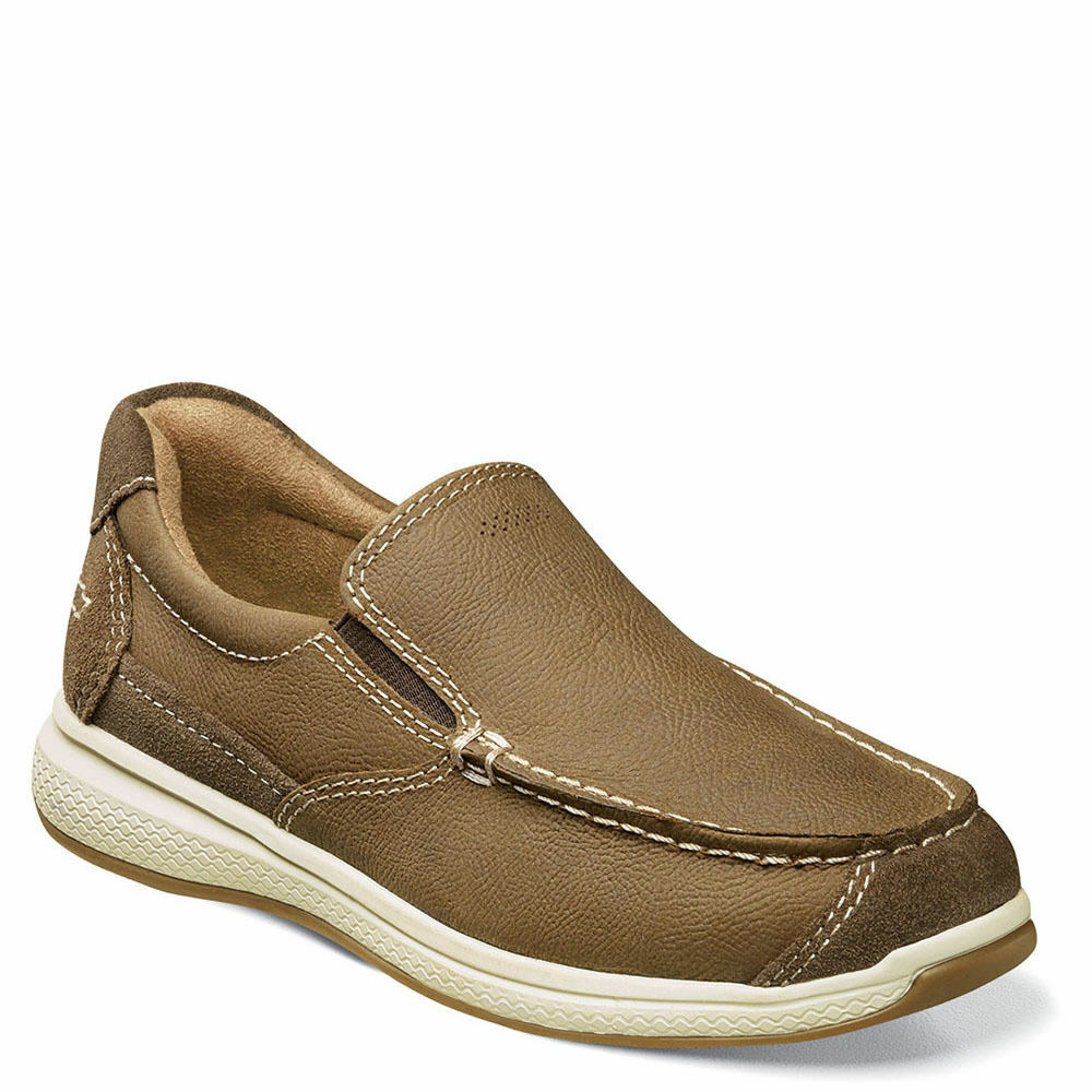 florsheim great lakes moc toe slip on