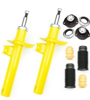 2 Sport-StoßDäMpfer Vorne Ø55Mm + Domlager + Staubkappen - Golf 5 Golf 6 A3 8P