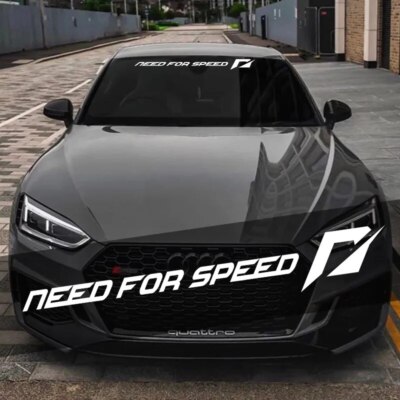 Need For Speed Sticker Racing Car Stickers Decals Jdm Front Windshield Vinyl Car