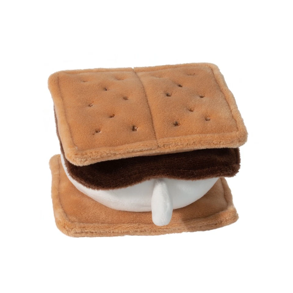 Plush S'MORE BEAR Macaroon Stuffed Animal - by Douglas Cuddle Toys - #4733 - Image 4 of 4