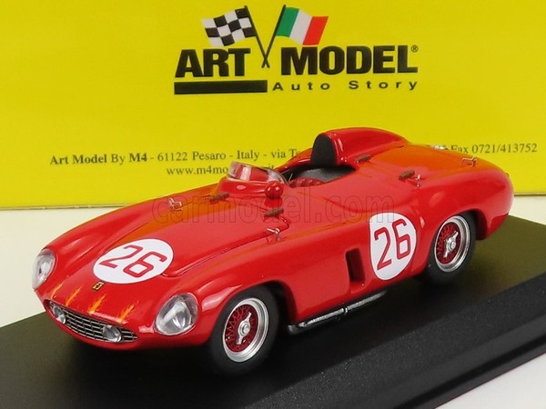 ART-MODEL 1/43 Ferrari 750 Monza Spider 26 12H Sebring 1955 Statisches Modell-image