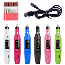 USB Electric Nail Drill,Portable Electric Nail Drill,Professional Nail File,Yima