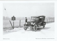 The Official Car /Man Poses/*Lincoln Highway ...