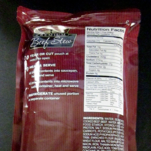 Lot of EIGHT (8) Market Street Classics Premium Beef Stew 16 oz. each Exp 2026 eBay