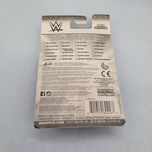 WWE Nano Metalfigs * SETH ROLLINS * DieCast Metal Action Figure WWF Wrestling - Picture 4 of 4