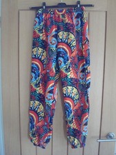 Ladies Shein Multicoloured Patterned Sweatpants - Size XS (see details)