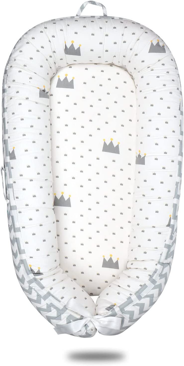 Baby Lounger Baby Nest 100 Cotton Portable Baby Bed Co Sleeping 024