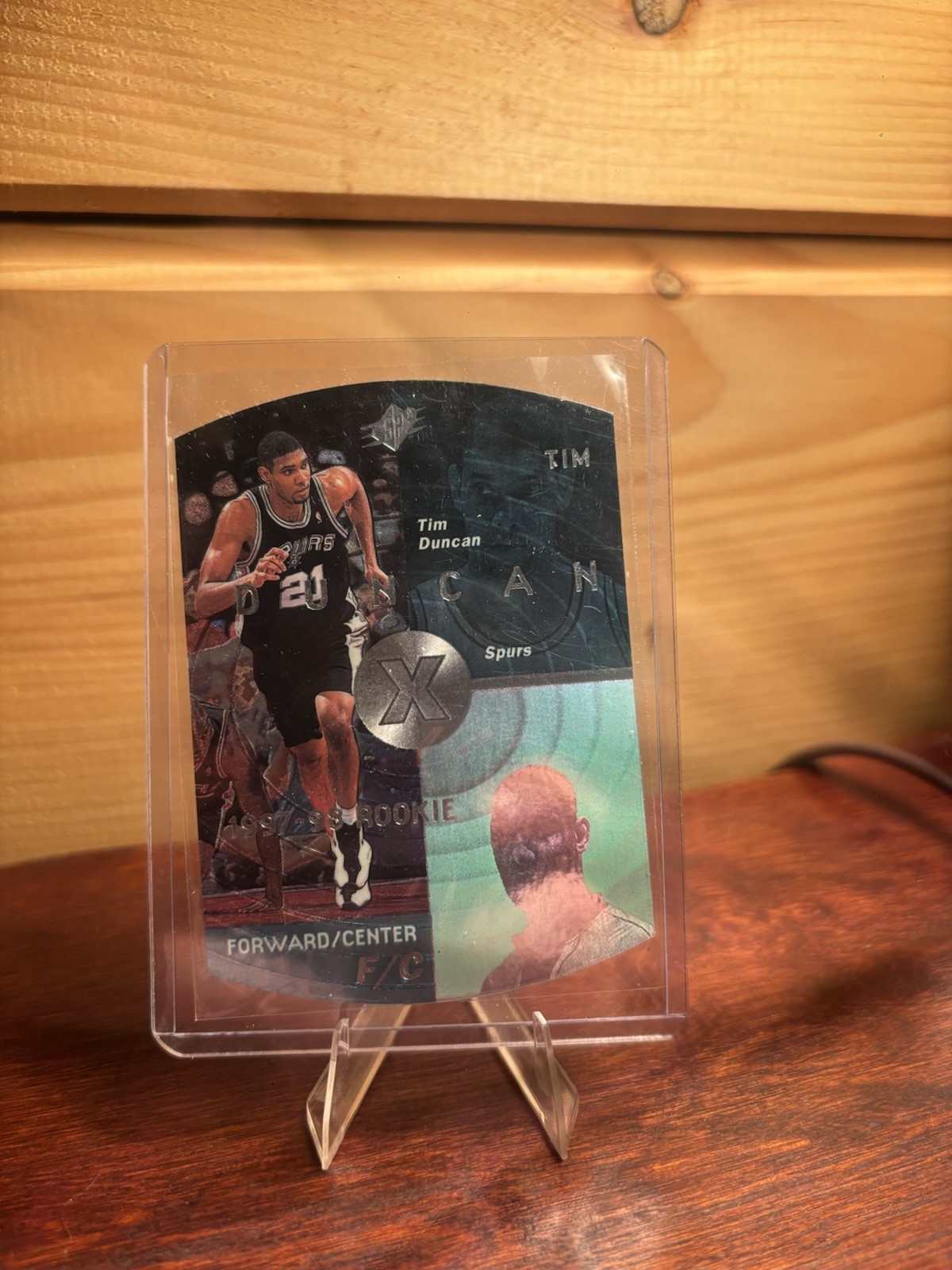 1997-98 SPx - Tim Duncan #37 (RC)