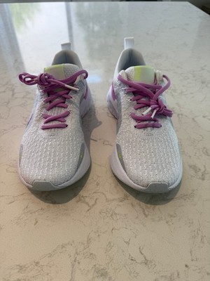 BRAND NEW Nike React Infinity Run FK 3 women s shoes in White/Grey/Purple