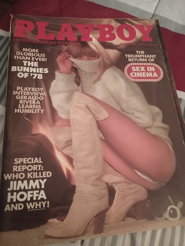 PLAYBOY MAGAZINE November 1978 with MONIQUE ST PIERRE / BUNNIES OF '78 + Geraldo